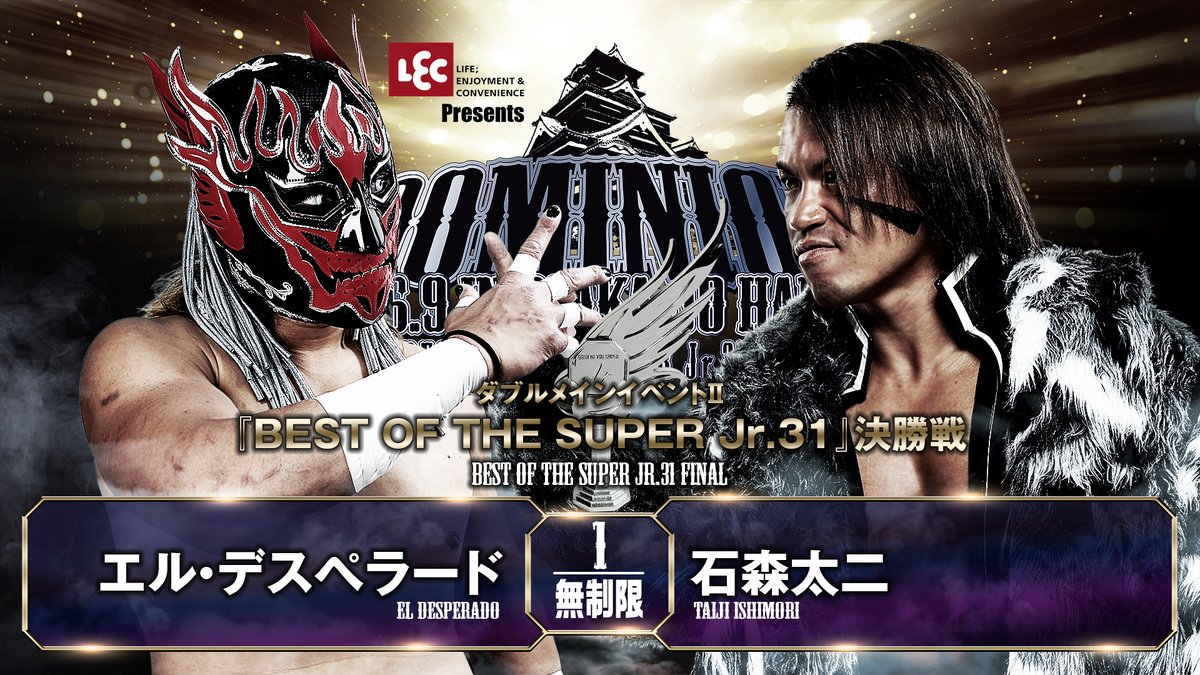 El Desperado derrota a Ishimori para ganar el NJPW Best Of The Super Juniors 31
