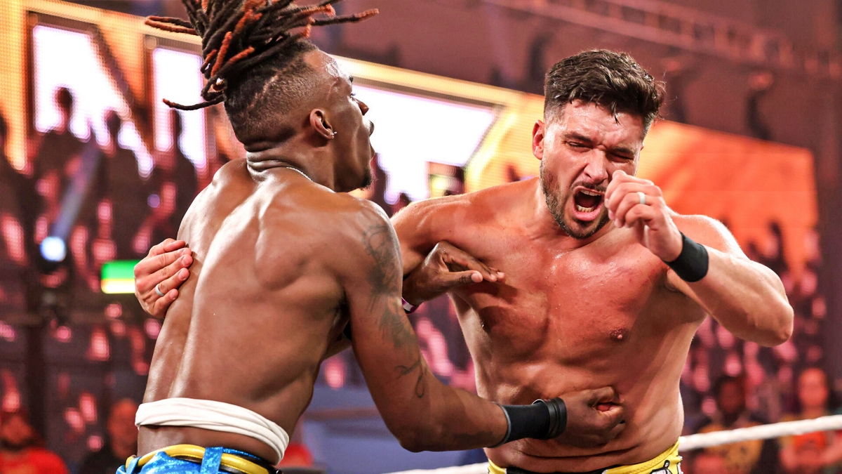 Ethan Page le quita a Je’Von Evans una oportunidad por el Campeonato de NXT