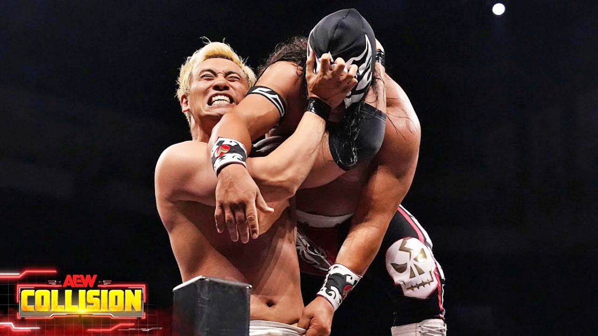 Kazuchika Okada derrota a Último Guerrero en AEW Collision
