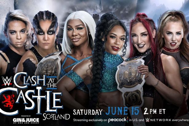 Bianca Belair Jade Cargill Alba Fyre Isla Dawn WWE Clash At The Castle 2024