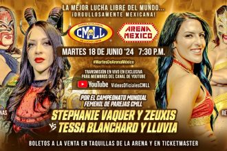 Resultados CMLL 18 de Junio de 2024 Arena México