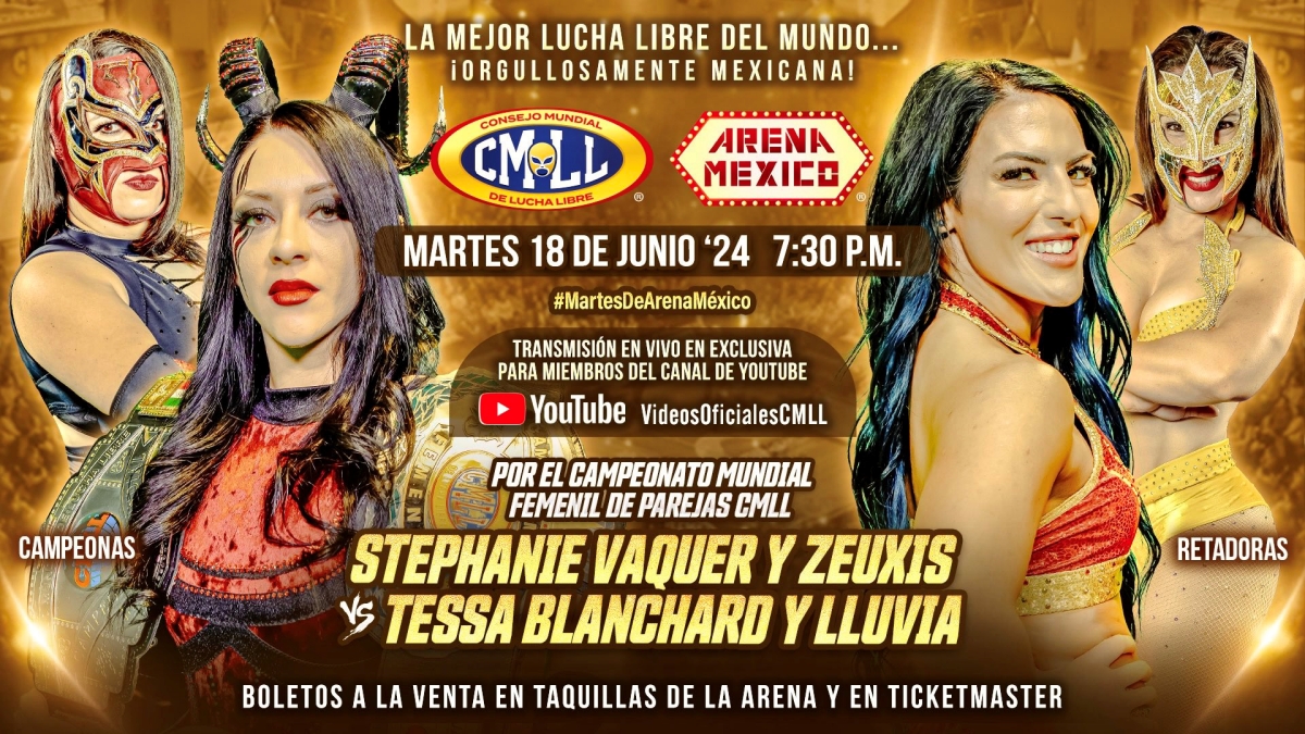 Resultados CMLL (Junio 18, 2024) – Martes de Arena México