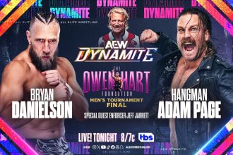 Bryan Danielson vs. Adam Page en AEW Dynamite