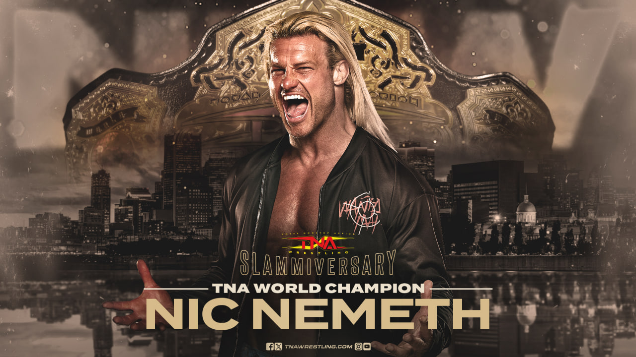 Nic Nemeth se convierte en el Nuevo Campeón Mundial de TNA en Slammiversary 2024