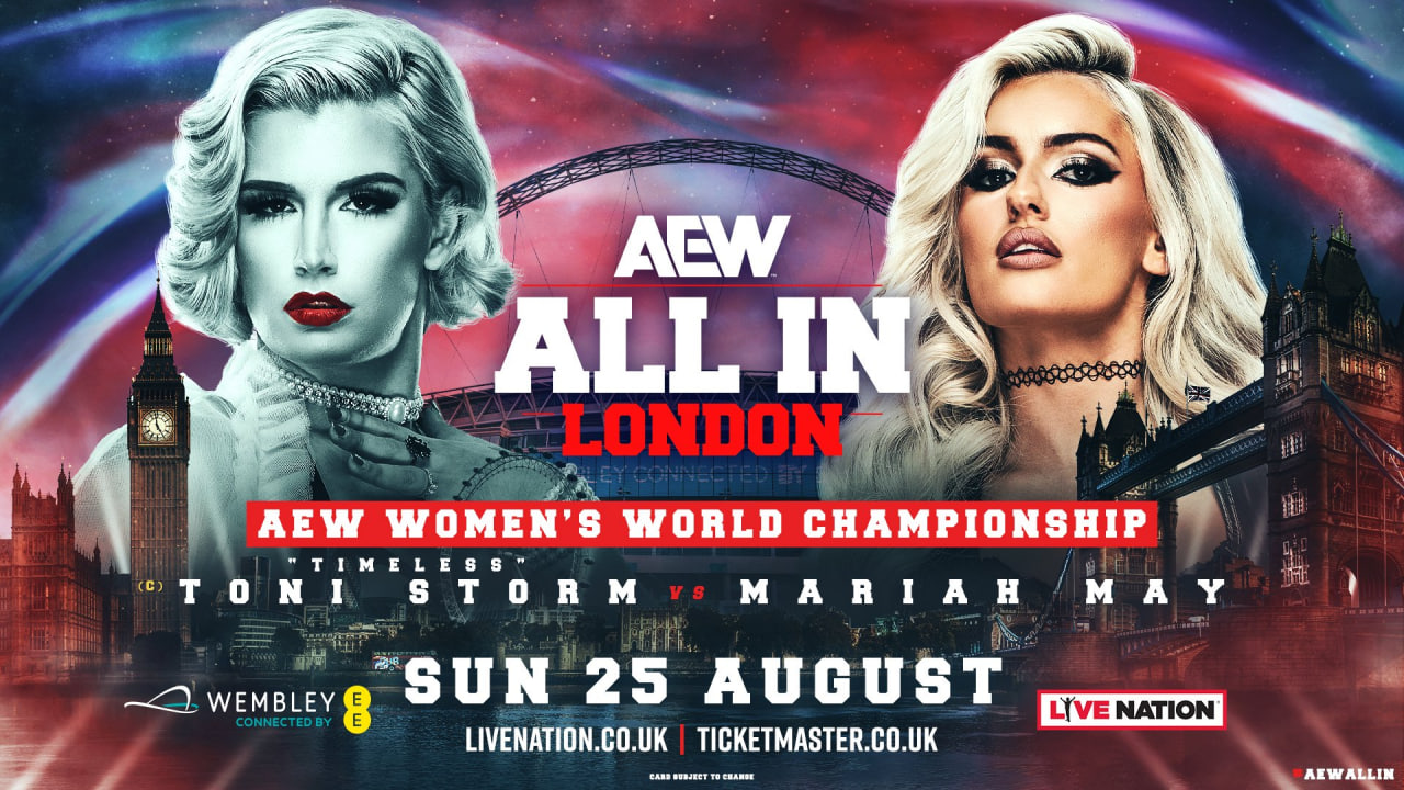 Mariah May retará a Toni Storm por el Título Mundial Femenino de AEW en All In London 2024