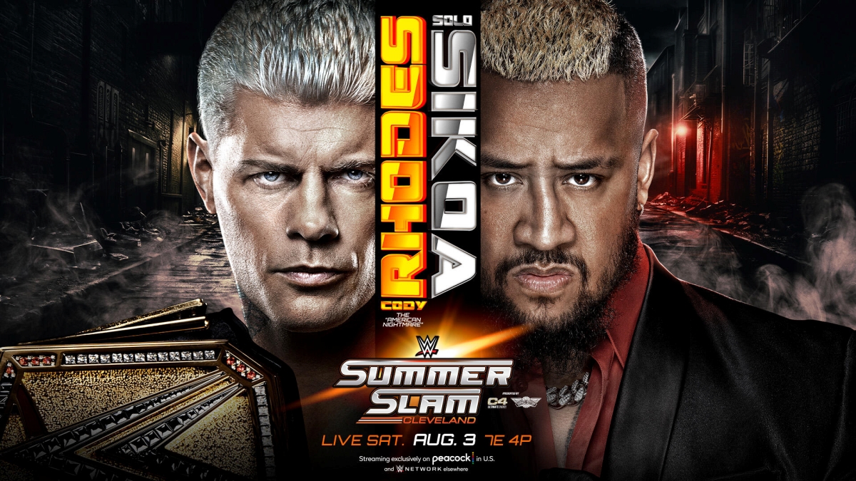 Cody Rhodes pondrá en juego el Campeonato de WWE ante Solo Sikoa en SummerSlam 2024