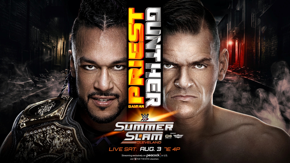 Damian Priest defenderá el Título Mundial Pesado ante Gunther en WWE SummerSlam 2024