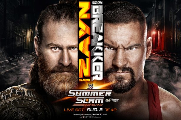 Sami Zayn Bron Breakker WWE SummerSlam 2024 match card