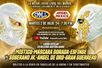 Resultados CMLL 2 de julio de 2024 Arena México
