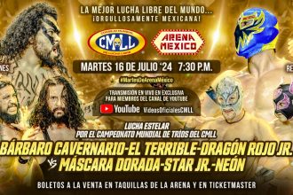 Resultados CMLL 16 de julio de 2024