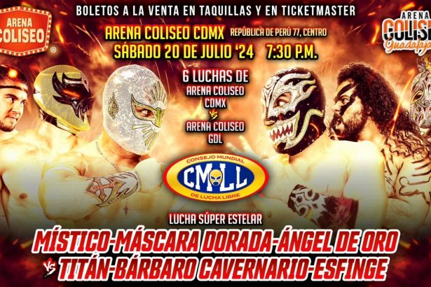 Resultados CMLL 20 de julio de 2024