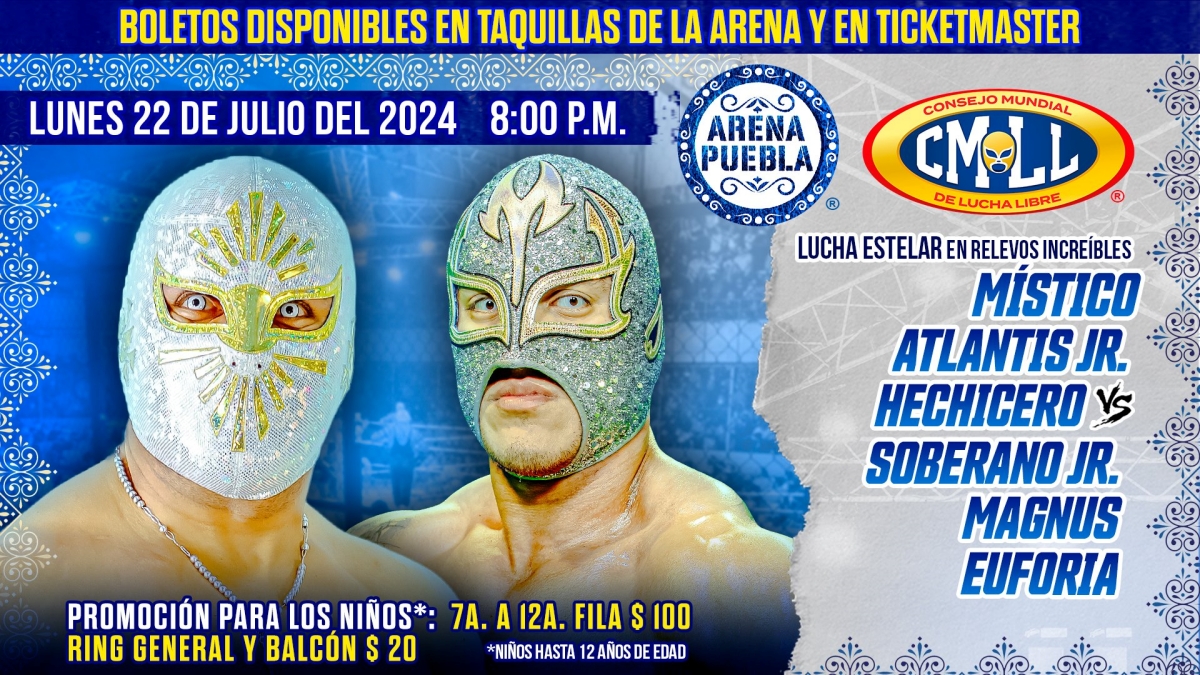 Resultados CMLL (Julio 22, 2024) – Lunes Clásico