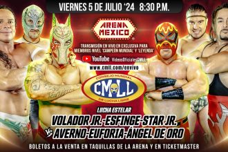 Resultados CMLL 5 de julio de 2024