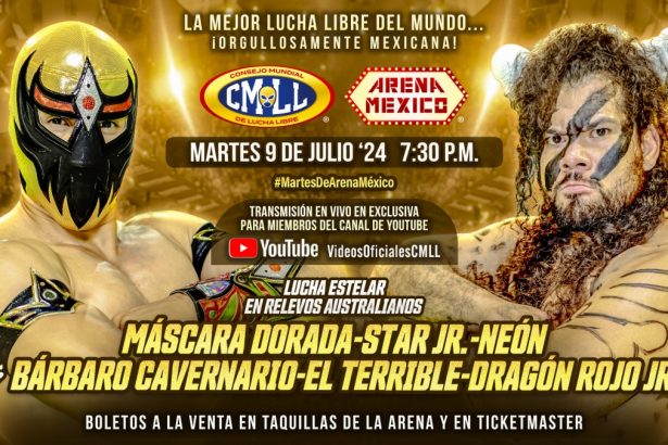 Resultados CMLL 9 de julio de 2024 Arena México