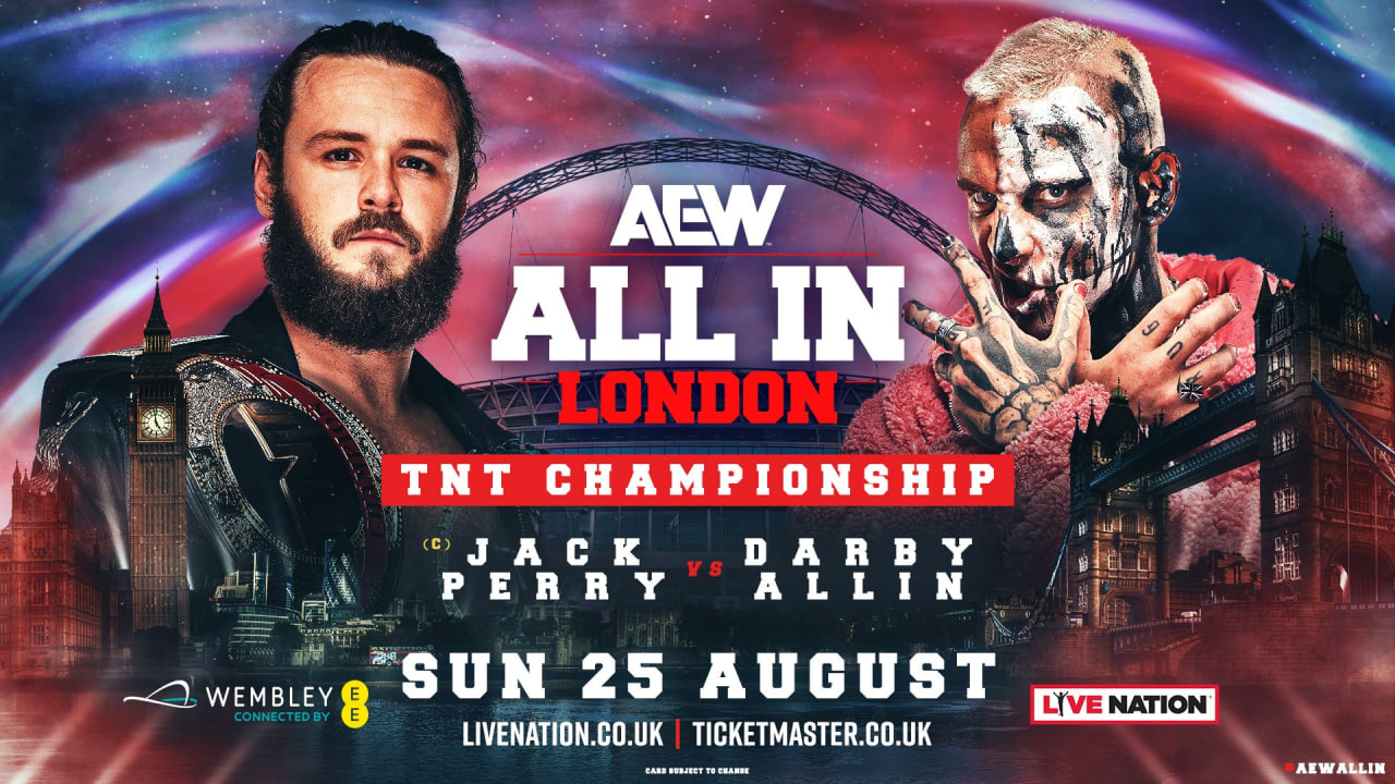 Darby Allin y Jack Perry chocaran por el Campeonato TNT en Londres