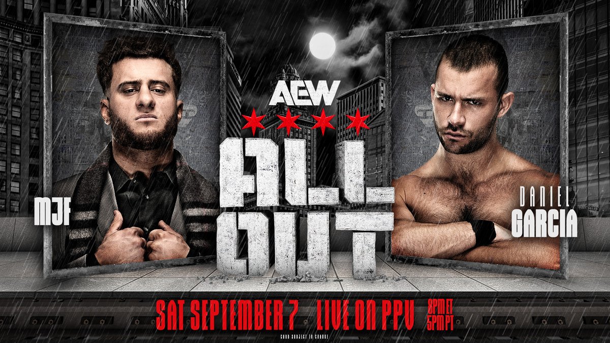 Daniel Garcia buscará venganza ante MJF en AEW All Out 2024