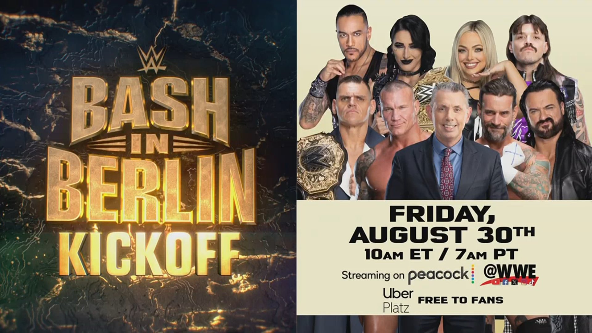 Cobertura WWE Bash In Berlin 2024 Kickoff Mundo Lucha