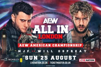 MJF Will Ospreay AEW All In London 2024 match card