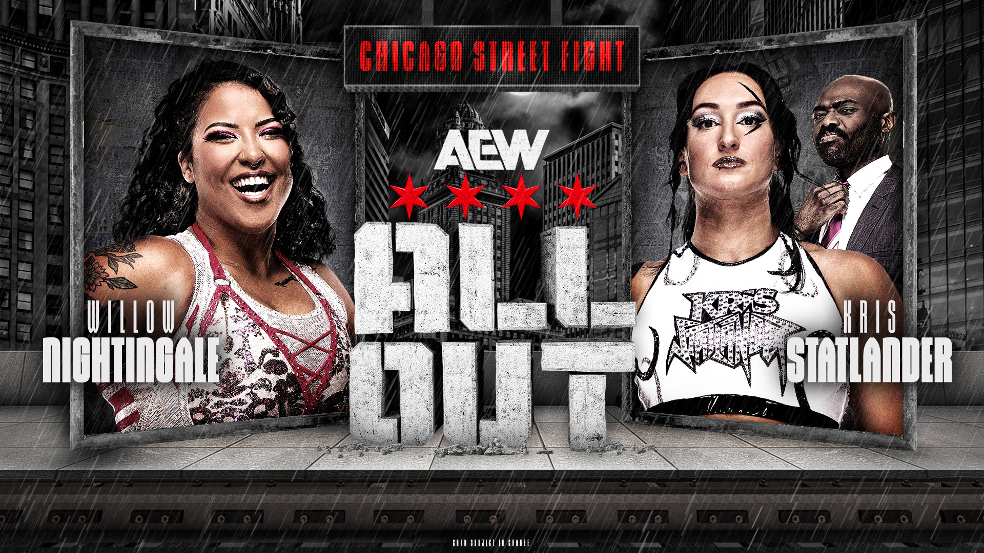 Willow Nightingale elige enfrentar a Kris Statlander en un Street Fight en AEW All Out 2024