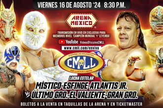 Resultados CMLL 16 de agosto de 2024