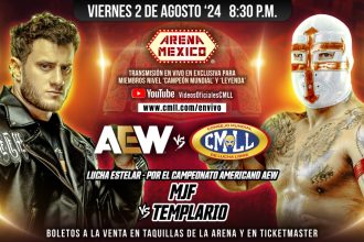 Resultados CMLL 2 de agosto de 2024 MJF Templario