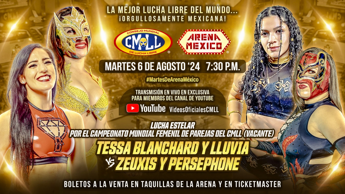 Resultados CMLL (Agosto 6, 2024) – Martes de Arena México