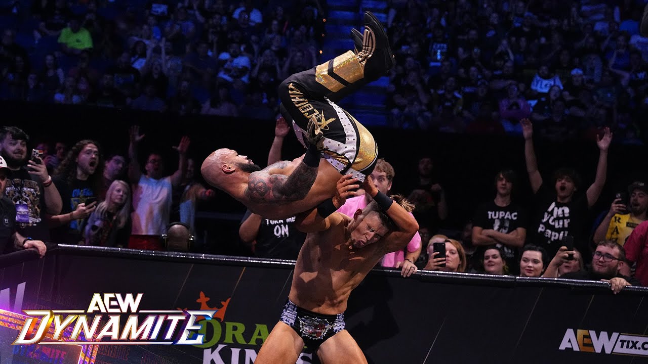 Ricochet mantiene su gran paso en AEW derrotando a Sammy Guevara en intrépido combate