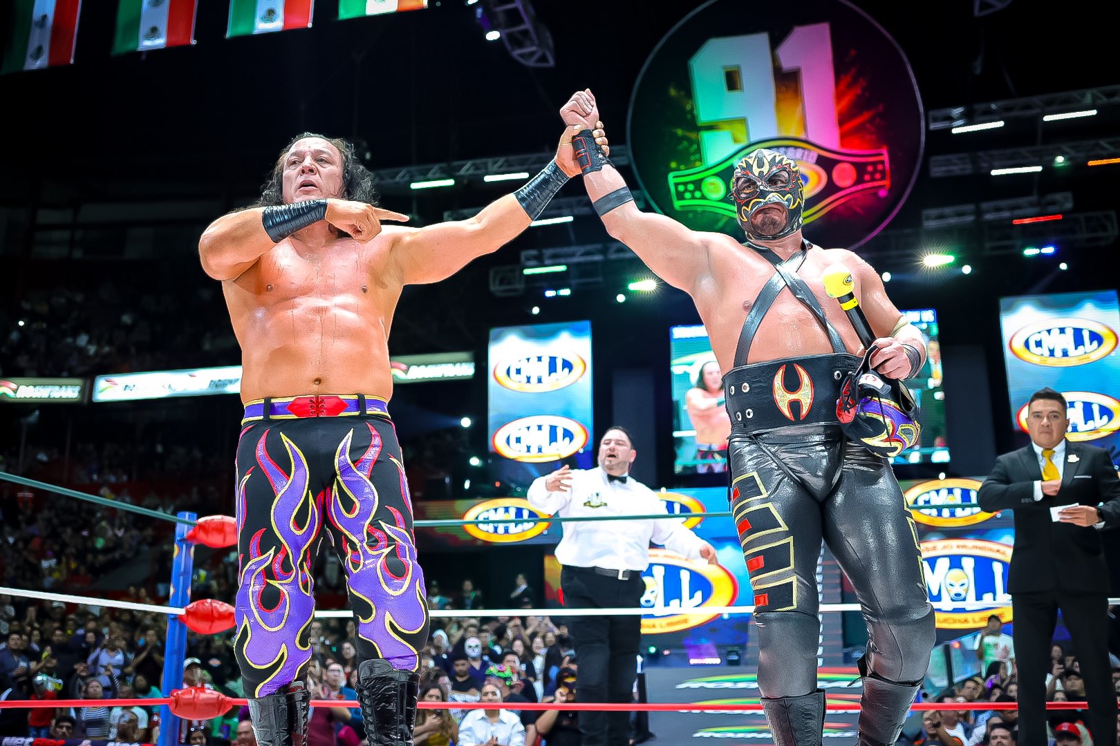 Resultados 91 Aniversario del CMLL (Septiembre 13, 2024) - ¡MÍSTICO ENFRENTA A CHRIS JERICHO!