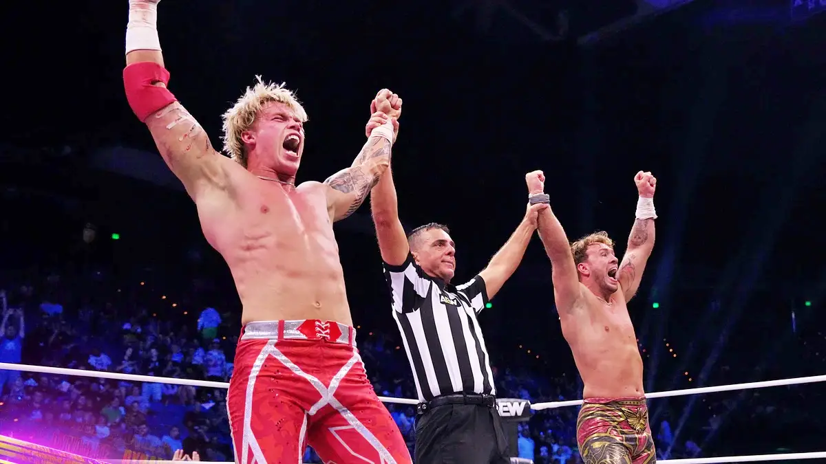 Will Ospreay & Kyle Fletcher obtienen oportunidad titular contra The Young Bucks para AEW Grand Slam 2024