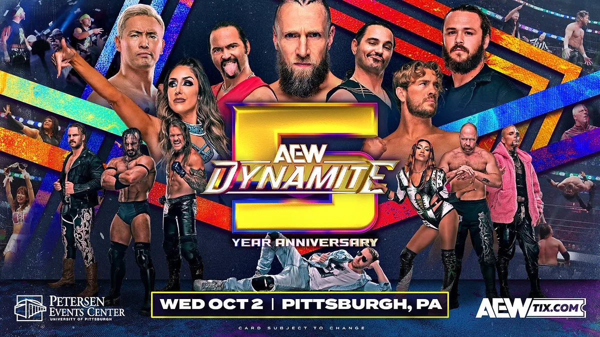 Previa AEW Dynamite – 5 Aniversario (Octubre 2, 2024)