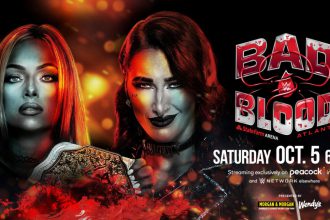 Liv Morgan Rhea Ripley WWE Bad Blood 2024 match card