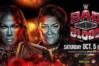 Nia Jax Bayley WWE Bad Blood 2024 match card