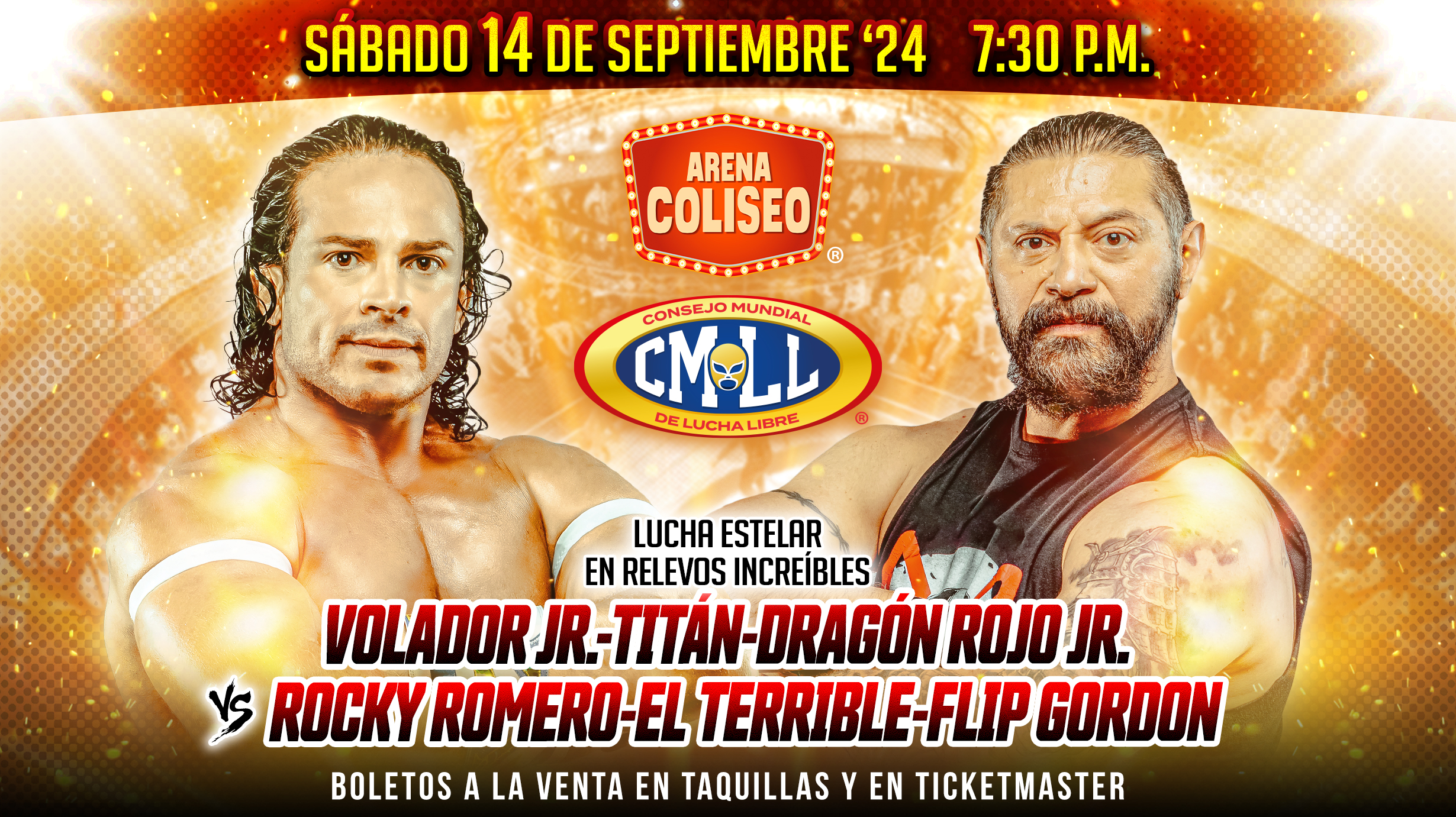 Resultados CMLL (Septiembre 14, 2024) – Sábado de Coliseo