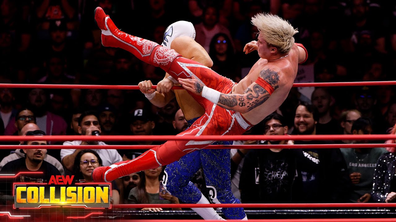 Kyle Fletcher derrota a Altantis Jr en fantástico combate en AEW Collision