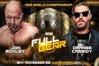 Match Card. Jon Moxley vs. Orange Cassidy