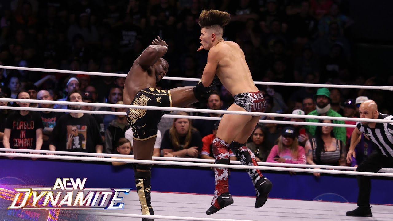 Shelton Benjamin se declara listo para enfrentar a Swerve Strickland tras derrotar a Sammy Guevara en AEW Dynamite