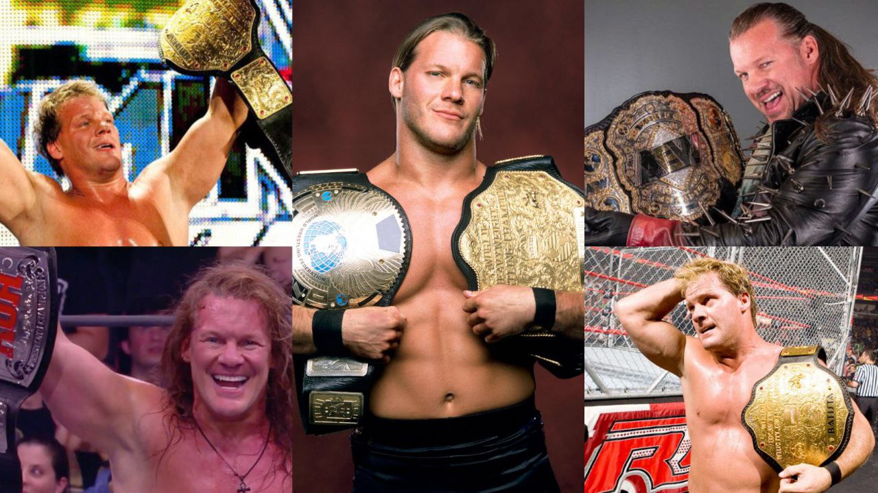 Los nueve reinados como campeón mundial en la carrera de Chris Jericho