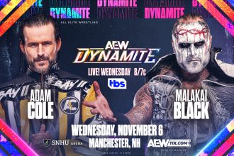 Adam Cole Malakai Black AEW Dynamite 6 de noviembre de 2024