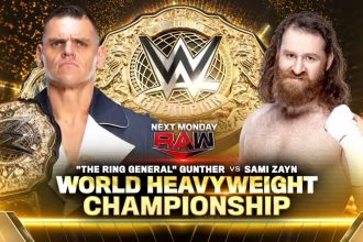 Gunther Sami Zayn WWE RAW 7 de octubre de 2024