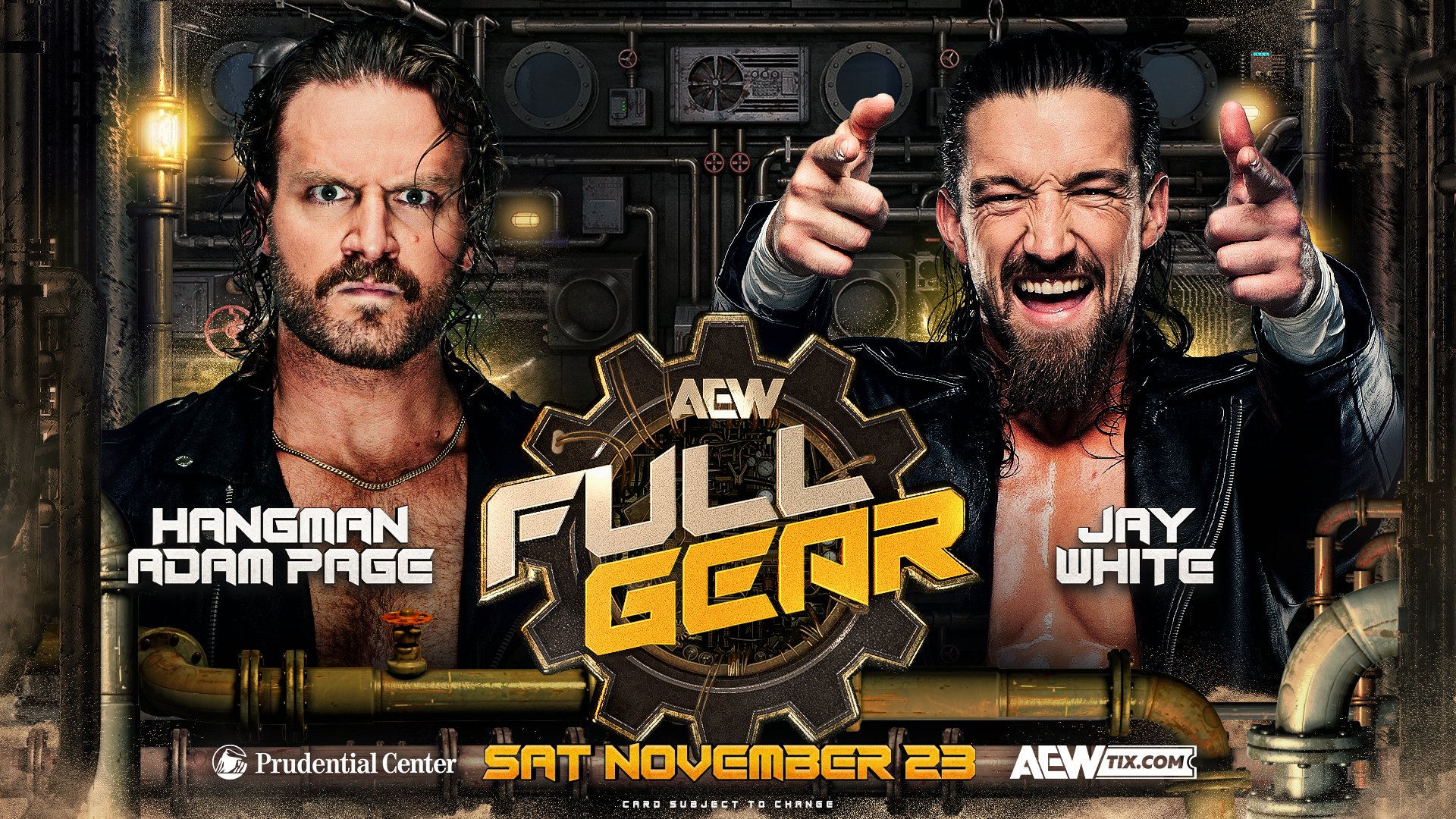 Adam Page buscará sacar de su camino a Jay White durante AEW Full Gear 2024