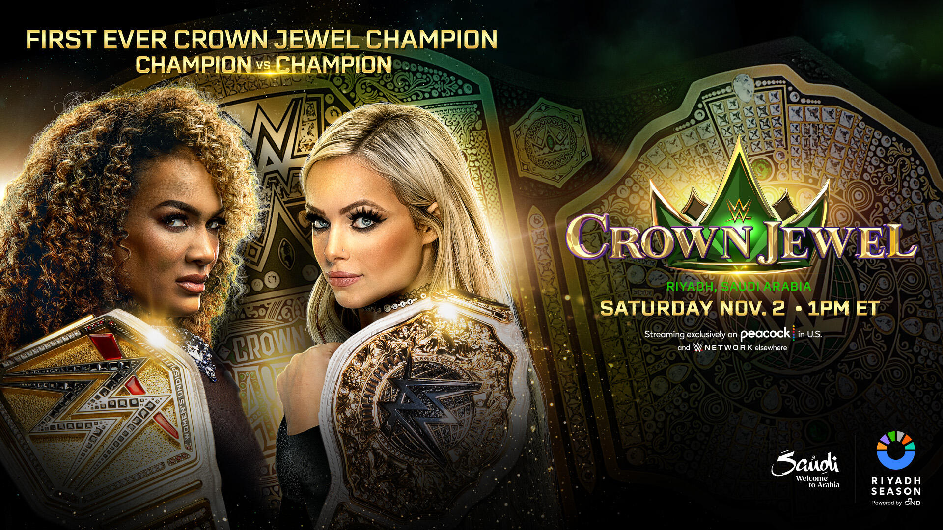 Nia Jax Liv Morgan WWE Crown Jewel 2024