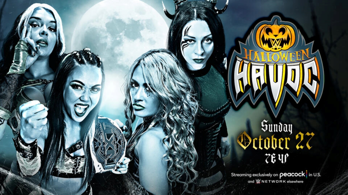 Stephanie Vaquer Giulia Roxanne Perez Cora Jade NXT Halloween Havoc 2024