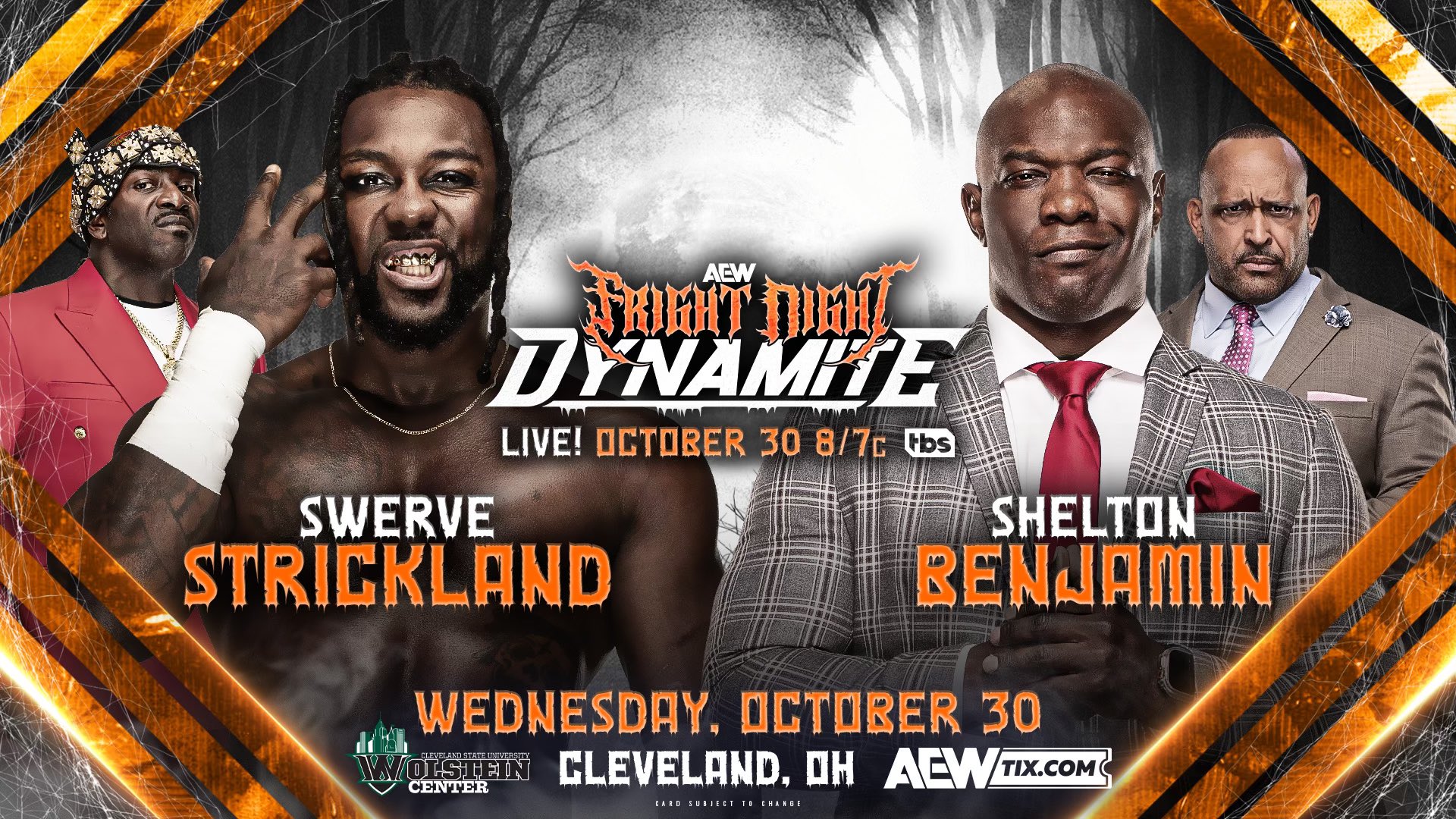 Swerve Strickland Shelton Benjamin AEW Fight Night Dynamite 2024