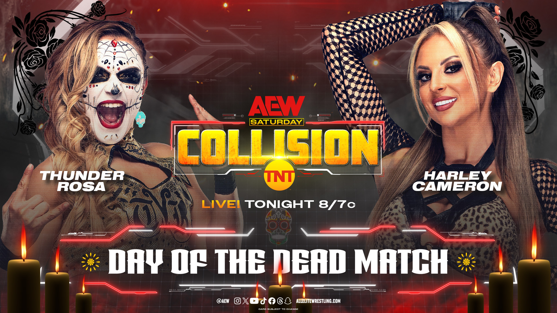 La mexicana Thunder Rosa consigue contundente victoria sobre Harley Cameron en AEW Collision