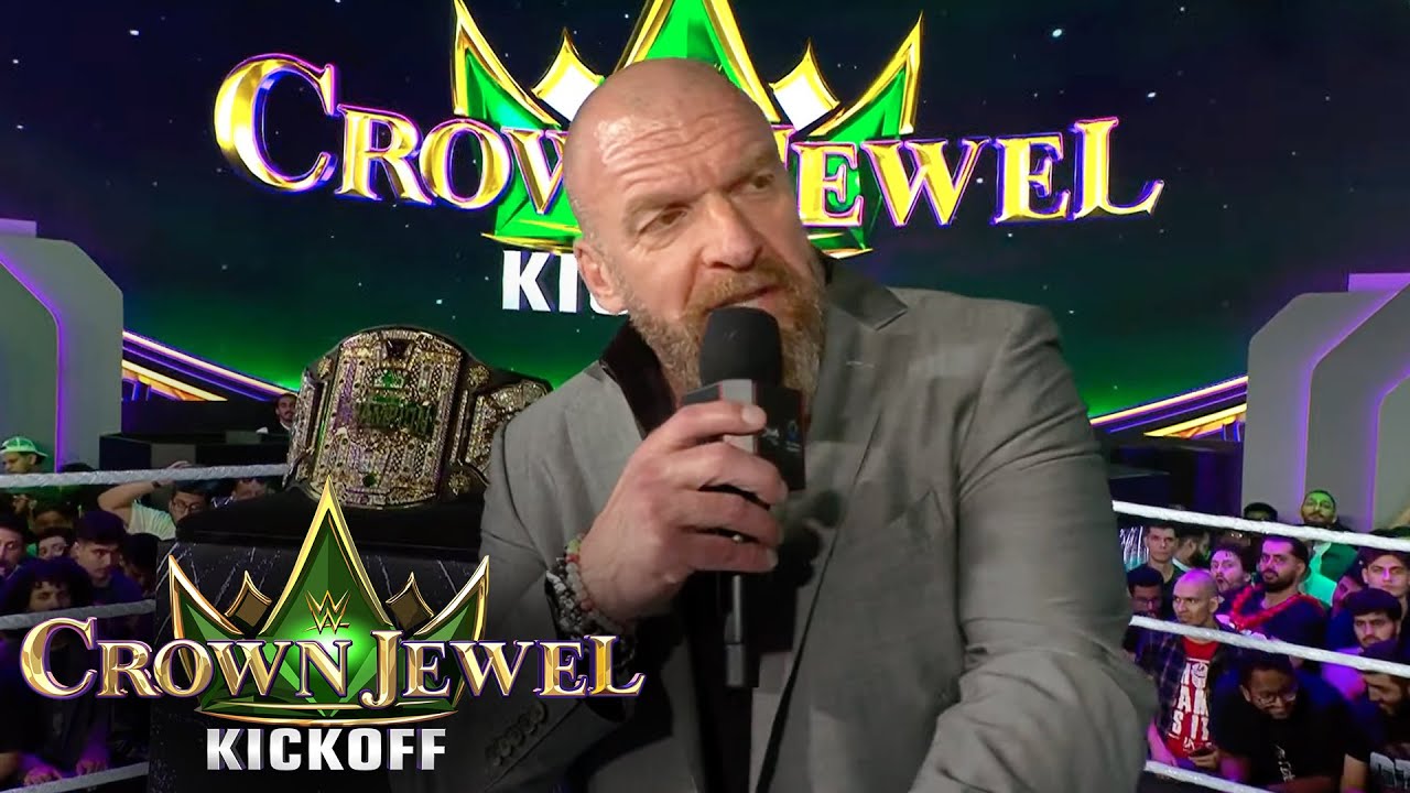 Cobertura WWE Crown Jewel 2024 Kickoff