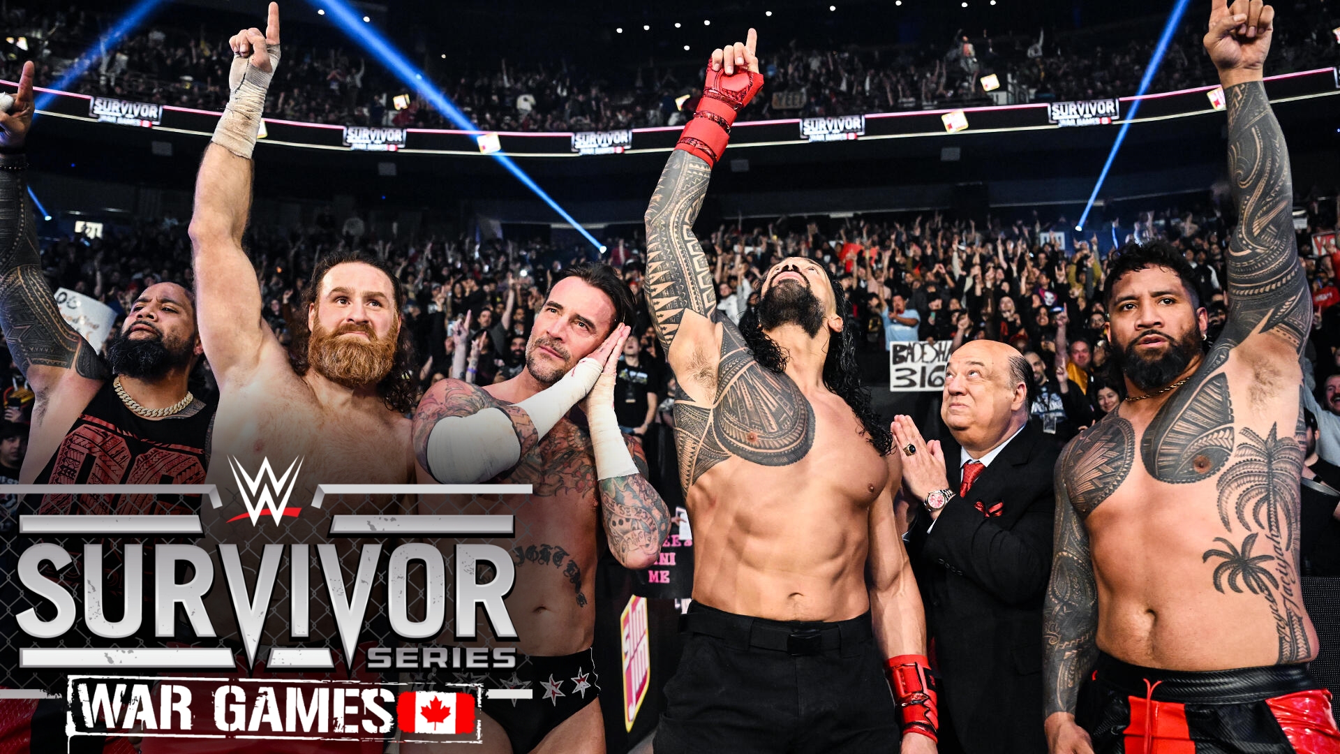 The OG Bloodline & CM Punk frenan a Solo Sikoa & The New Bloodline en La Guerra de Vancouver