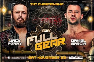 Jack Perry Daniel Garcia AEW Full Gear 2024 match card