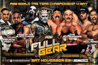 Private Party AEW Full Gear 2024 match card