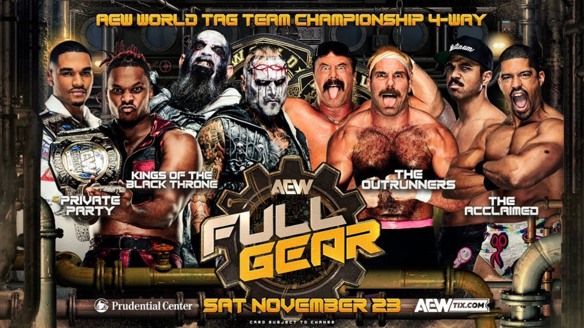 Private Party AEW Full Gear 2024 match card