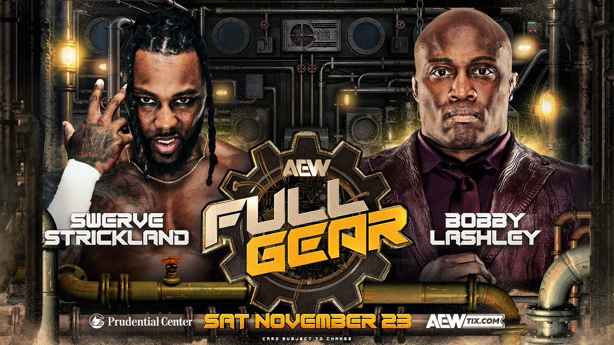 Swerve Strickland y Bobby Lashley chocarán en AEW Full Gear 2024